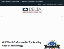 Tablet Screenshot of delrecorp.com